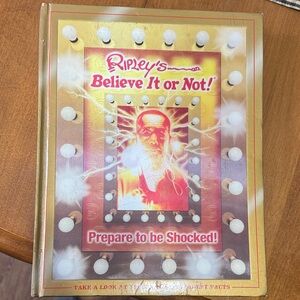 Ripley's Believe It or Not! Hardcover Book